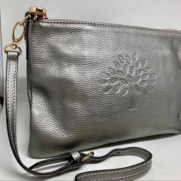 mulberry purse with tree logo